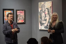 Die Winterwerke eröffneten Professor René Harder und Heike Iserlohe | Foto: Ariane Günther